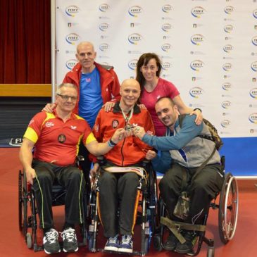 El palista de la FLM Miguel Ángel Toledo conquista la plata por equipos en el Open Internacional de Lignano