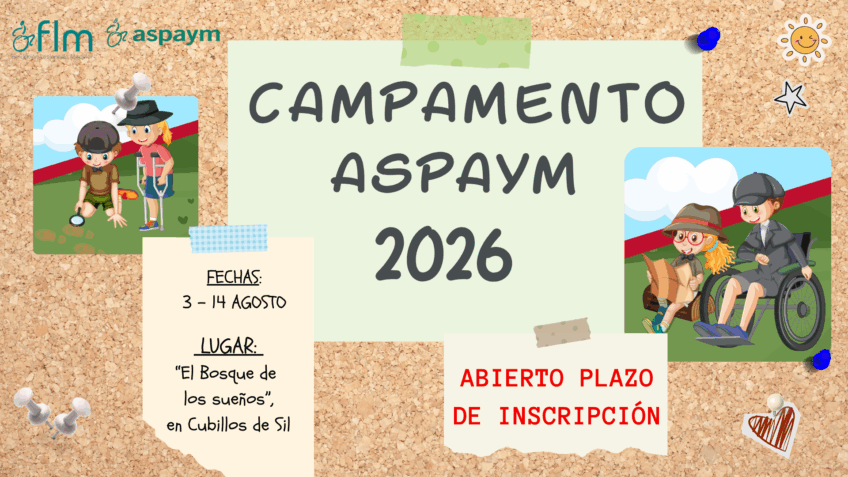 Campamento ASPAYM 2026: inclusión, diversión y convivencia para un verano inolvidable